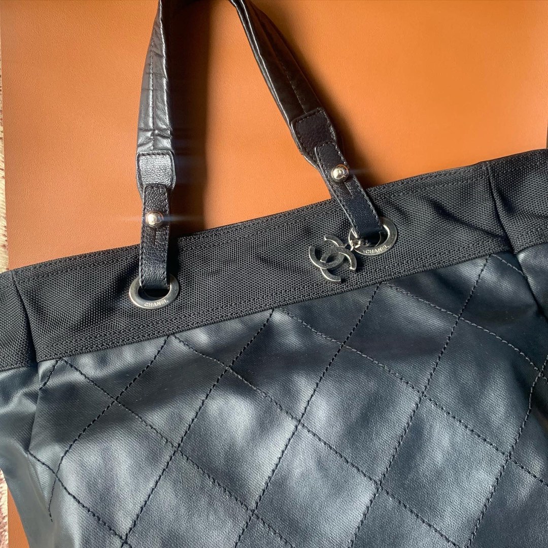 Chanel Biarritz Tote, Luxury, Bags & Wallets on Carousell