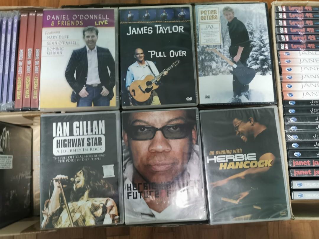 Clearance Movies DVD Music DVD Beatles Korn Avril Sabbath Elvis Lynyrd