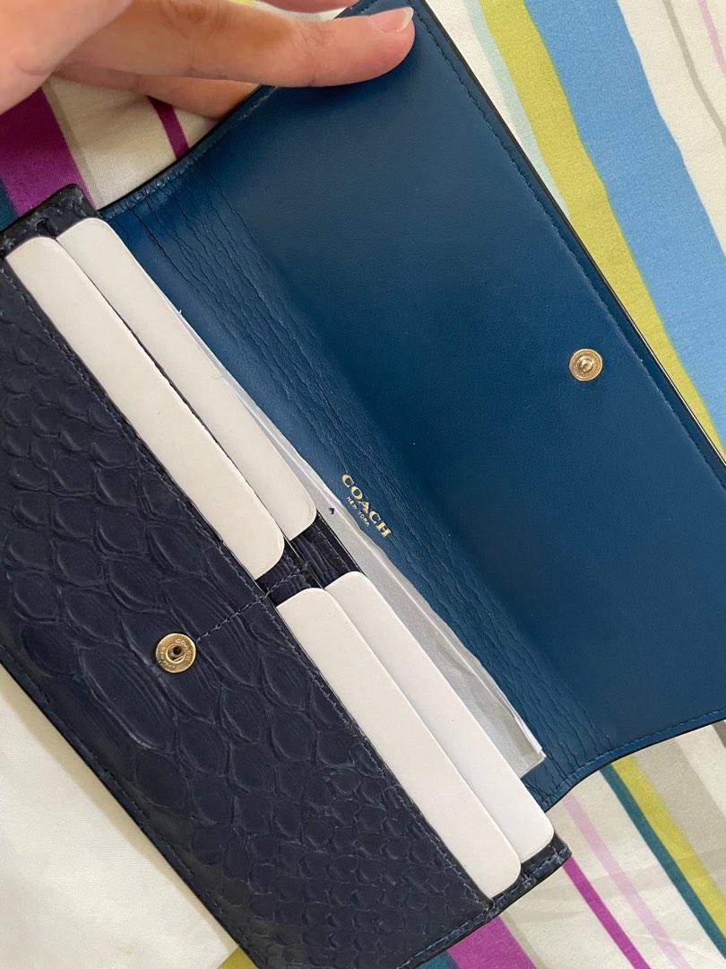 Coach Long Envelope Wallet BNIB, Luxury, Bags & Wallets on Carousell