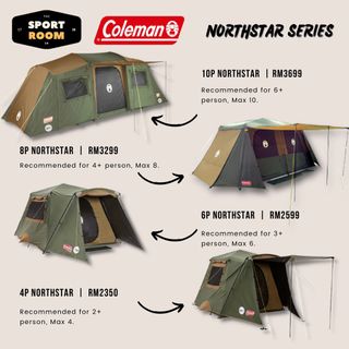 Coleman northstar tent sale