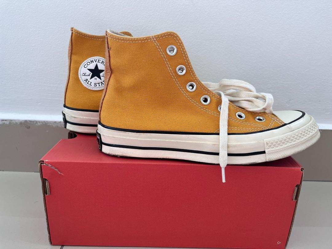 Converse Chuck 70 High Sunflower UK5.5 Women s Fashion Footwear