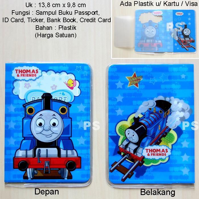 Cover passport Sampul pasport pelindung paspor plastik waterproof