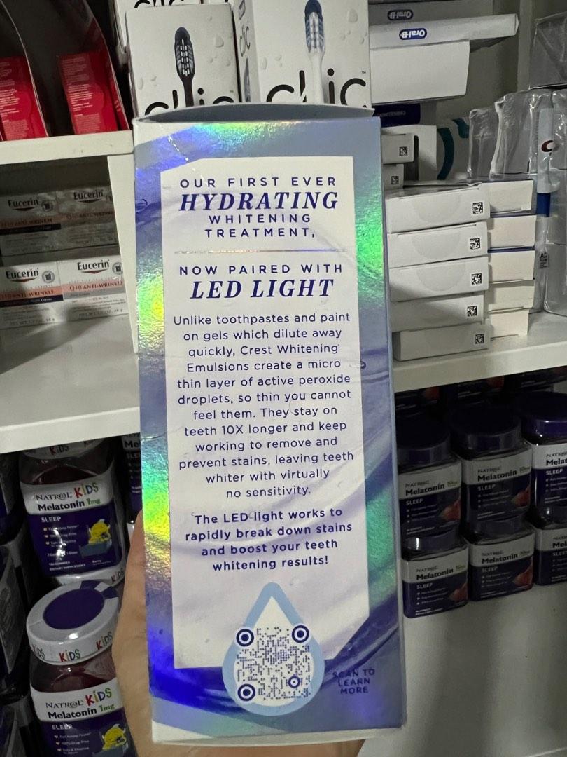 Crest Whitening Emulsions Teeth Whitening Treatment with LED