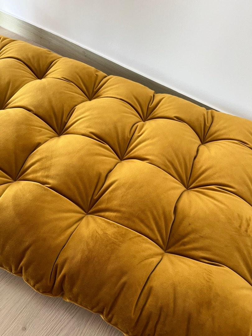 Custom French Cushion Tufted Cushion Velvet Japanese Futon 