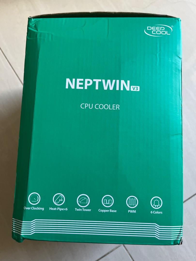 Deep cool NEPTWIN V3 CPU大風扇散熱器, 電腦＆科技, 桌上電腦 - Carousell