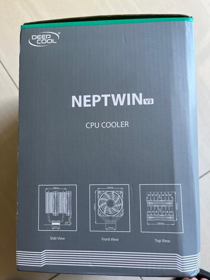 Deep cool NEPTWIN V3 CPU大風扇散熱器, 電腦＆科技, 桌上電腦 - Carousell