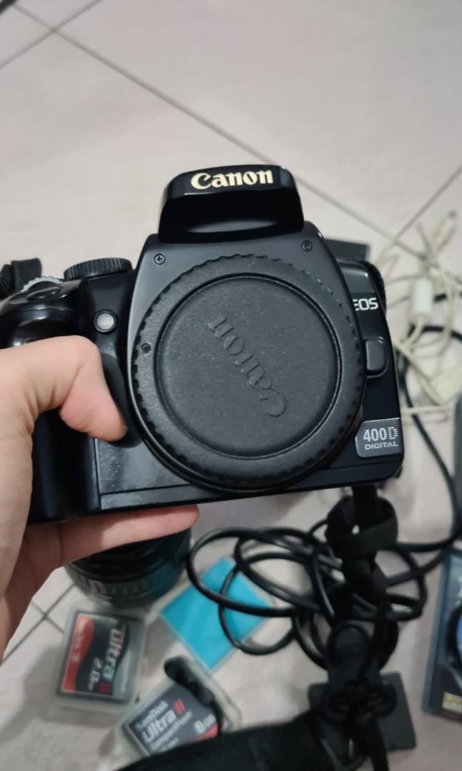 Defective Canon EOS 400D with 2GB/8GB CF cards, Photography, Cameras on