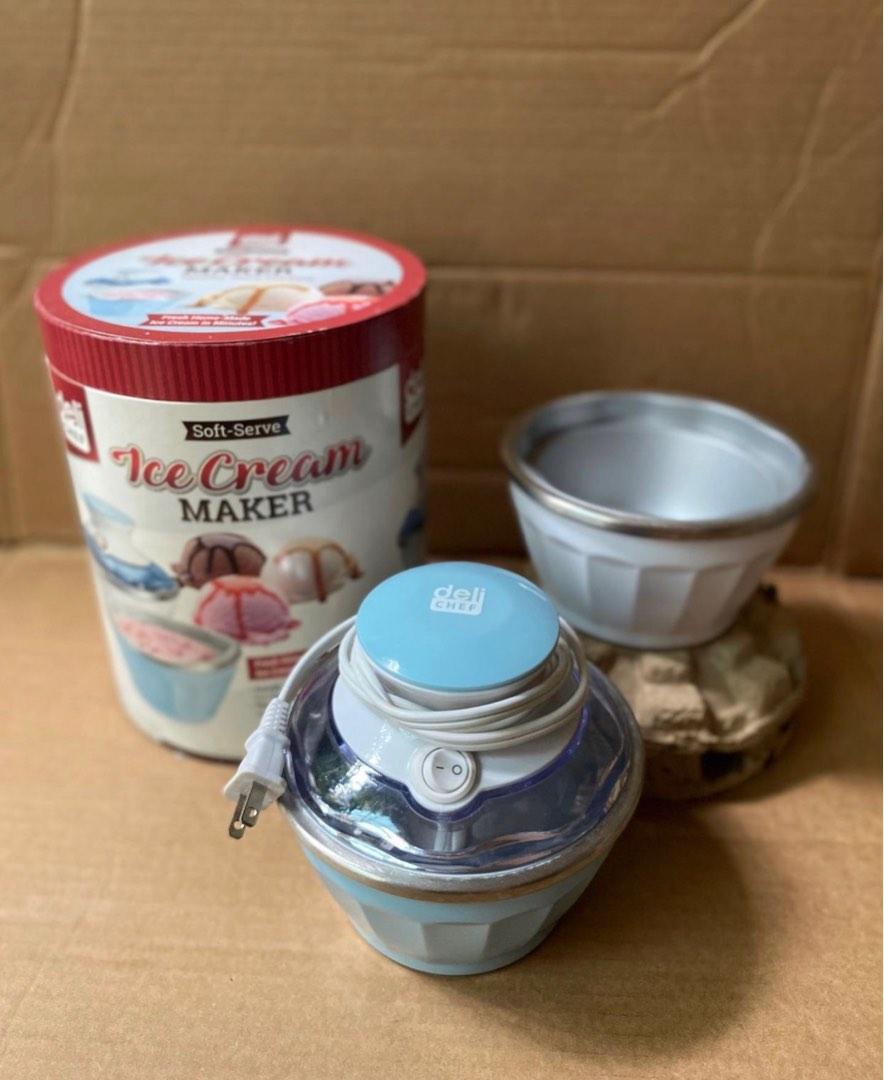Deli chef soft served ice cream maker (Category: Bakeware) located in Pasig City. Submitted by riusables (Listing ID 1188365902, Image 2). Description: Condition: 9/10 Used only for testing and practice.