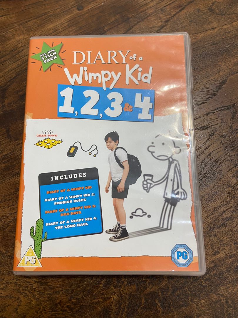 Diary of a Wimpy Kid DVD Set (Original), Hobbies & Toys, Music & Media
