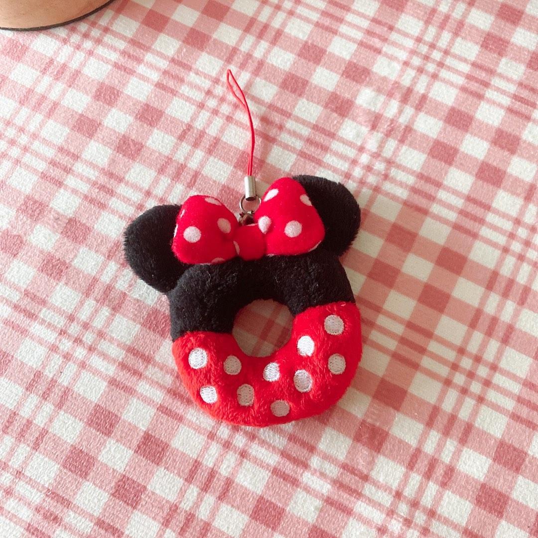 Disney Minnie Mouse Plush Phone Charm, Mobile Phones & Gadgets, Mobile