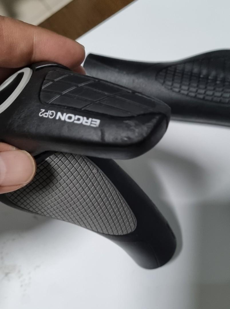 Ergon GP2 handlebar grips, Sports Equipment, Bicycles & Parts, Parts