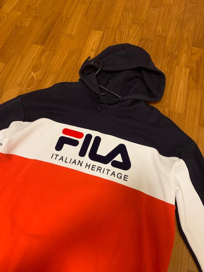 FILA flamino hoodie Men s Fashion Coats Jackets and Outerwear