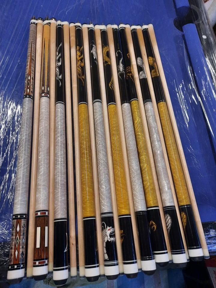 FOR SALE Pampanga Inlays Designed Billiard Cuestick with FREEBIES