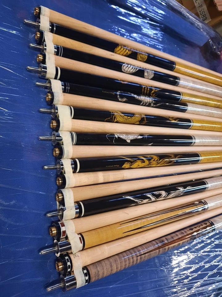 FOR SALE Pampanga Inlays Designed Billiard Cuestick with FREEBIES