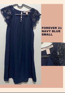 Forever 21 Navy Blue Short Dress