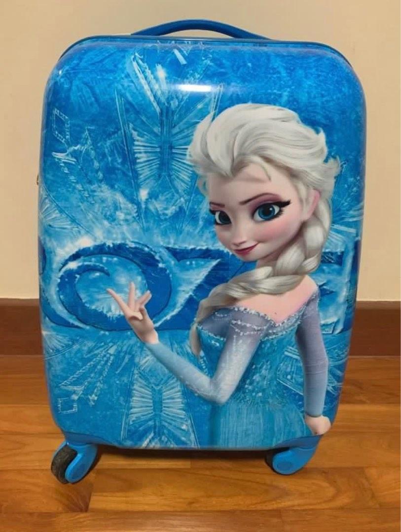 Frozen Luggage, Hobbies & Toys, Travel, Luggage on Carousell
