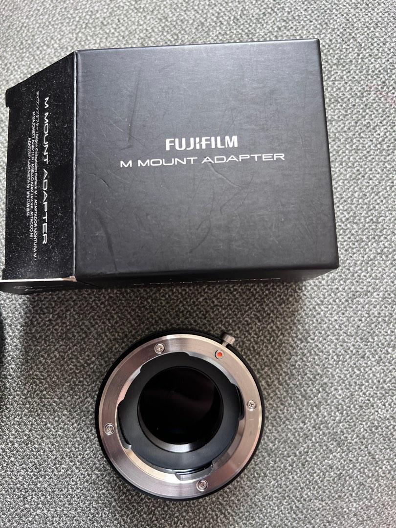 Fujifilm M mount adapter, 攝影器材, 攝影配件, 其他攝影配件 Carousell