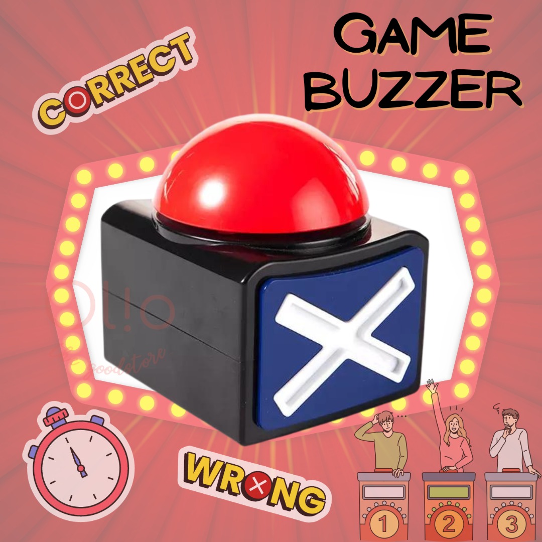 Game Buzzer Alarm Button Got Talent X Buzz Sounds and Light Contest