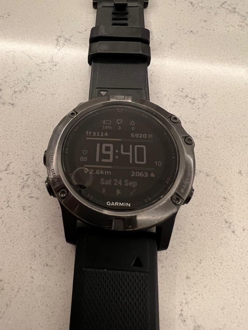 Garmin fenix 5x sapphire 2025 golf