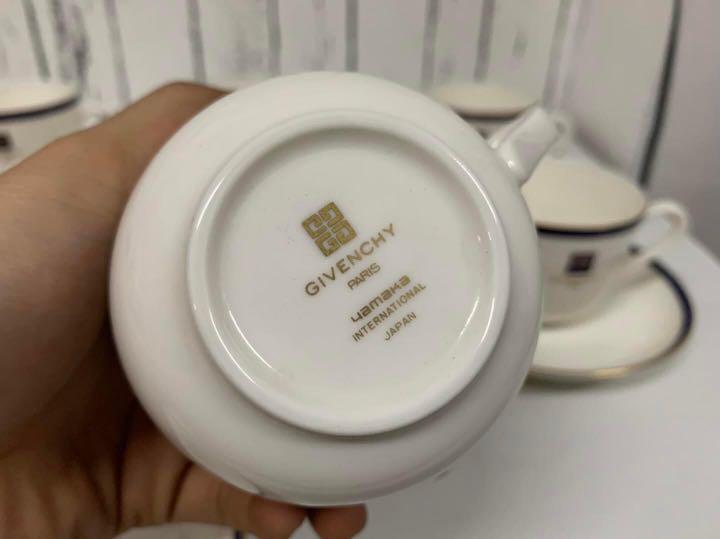 Givenchy Cup and Saucer Set, Furniture & Home Living, Kitchenware & Tableware, Coffee & Tea