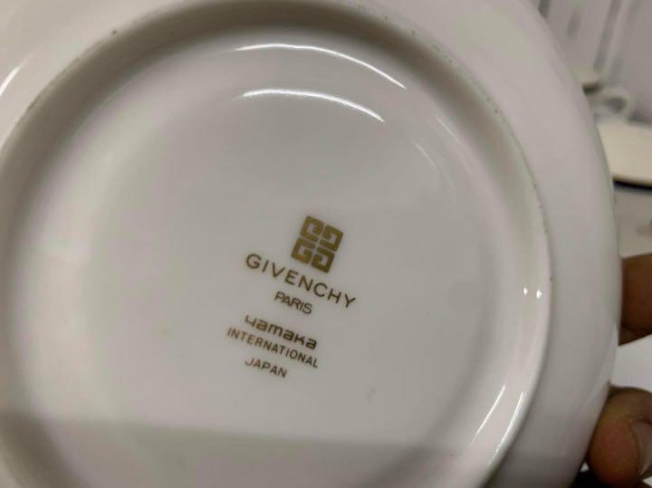 Givenchy Cup and Saucer Set, Furniture & Home Living, Kitchenware & Tableware, Coffee & Tea