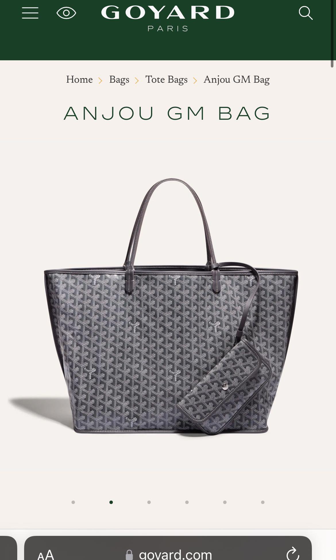 Goyard clearance anjou gm
