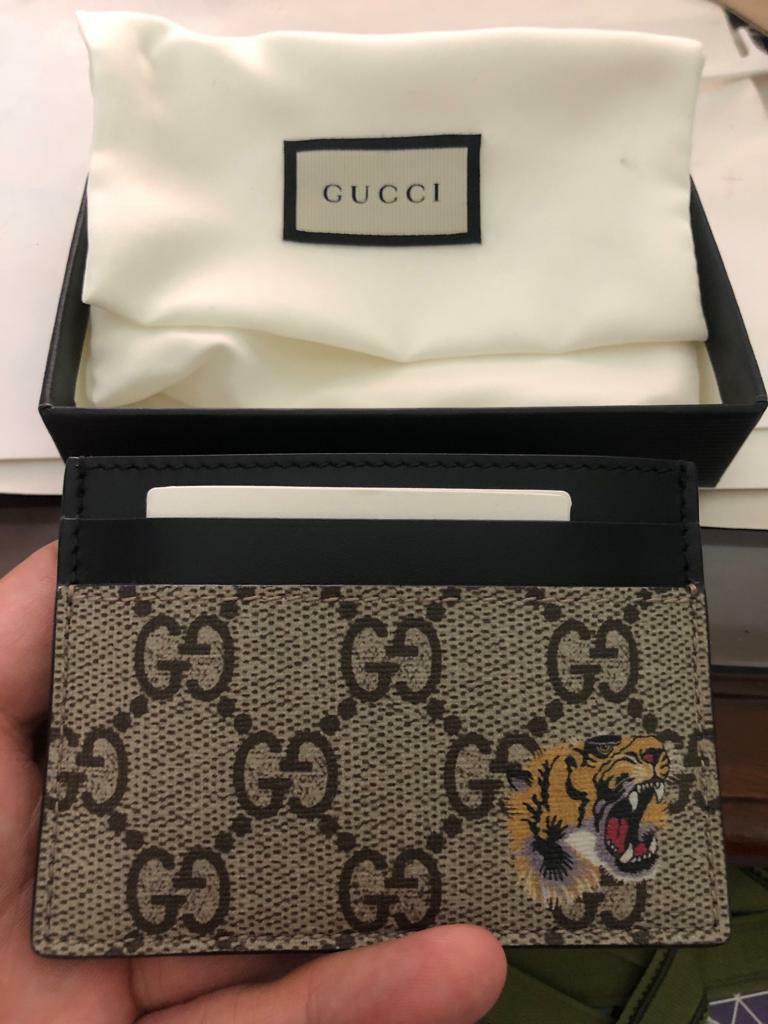 Gucci card holder, Men's Fashion, Watches & Accessories, Wallets & Card