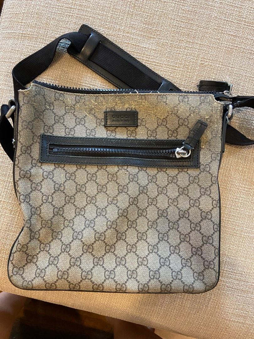 Used gucci sale messenger bag