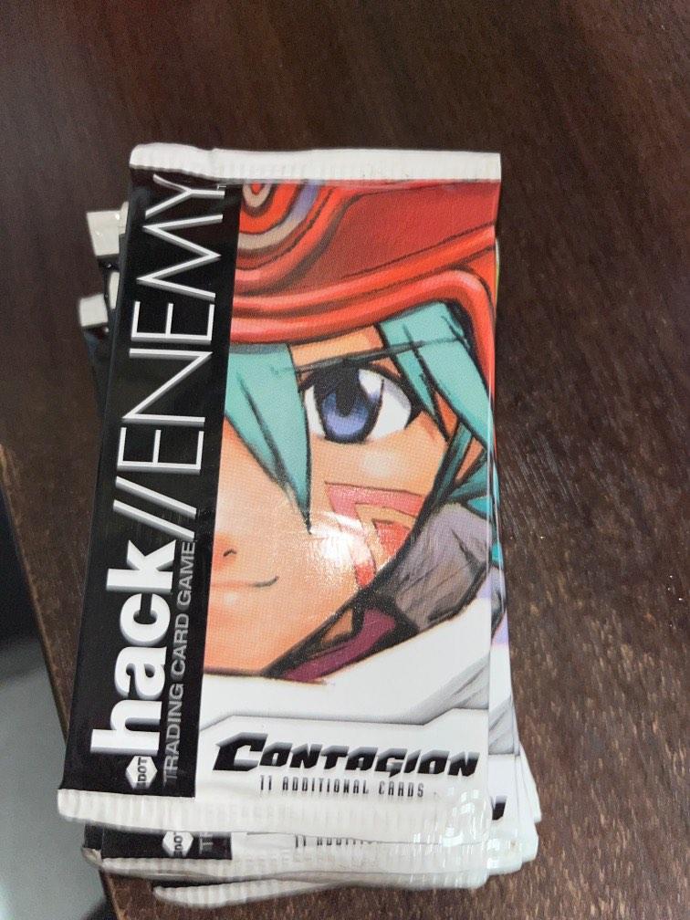 Contagion Booster Box Trading Cards .hack//ENEMIES Trading Card Game  CONTAGION Bundle - Booster Box & 2 Decks (New & Sealed)