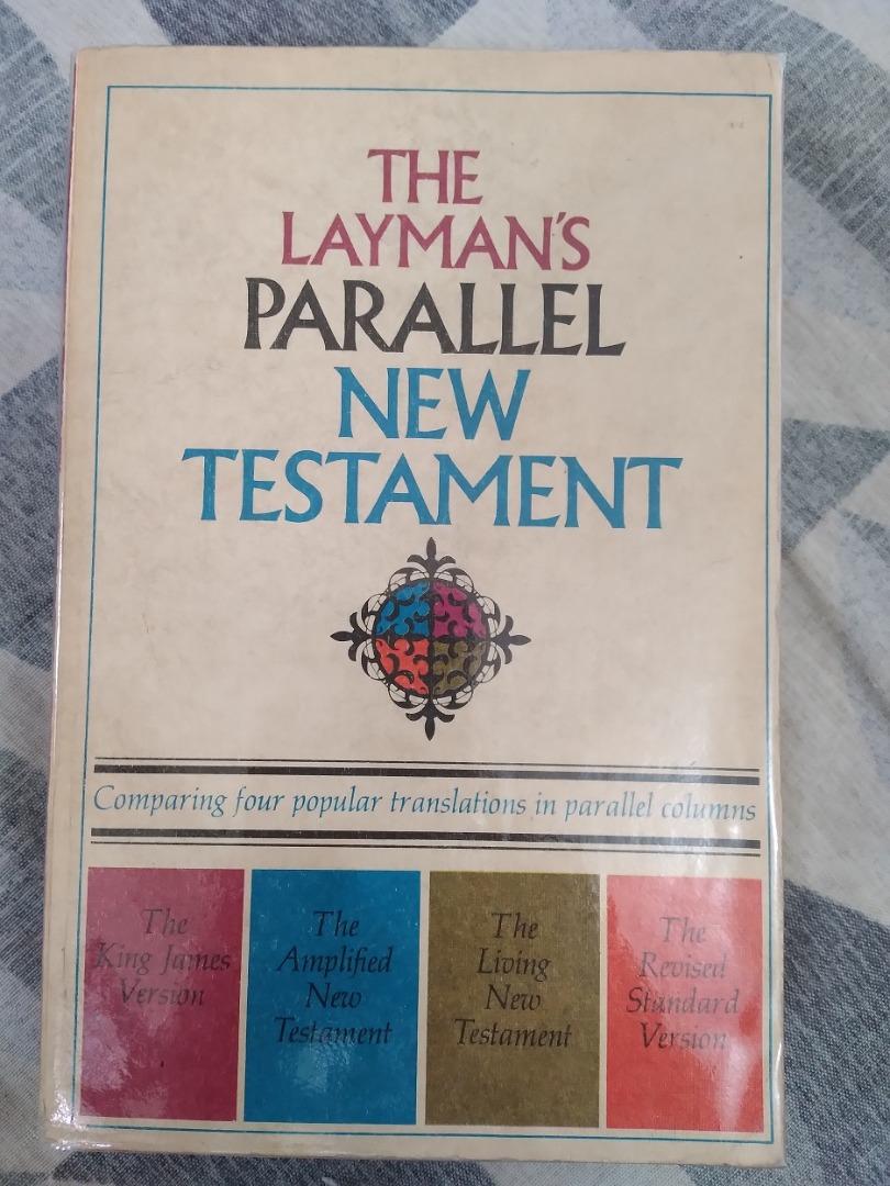 Holy Bible The Layman's Parallel New Testament 1970, Hobbies & Toys