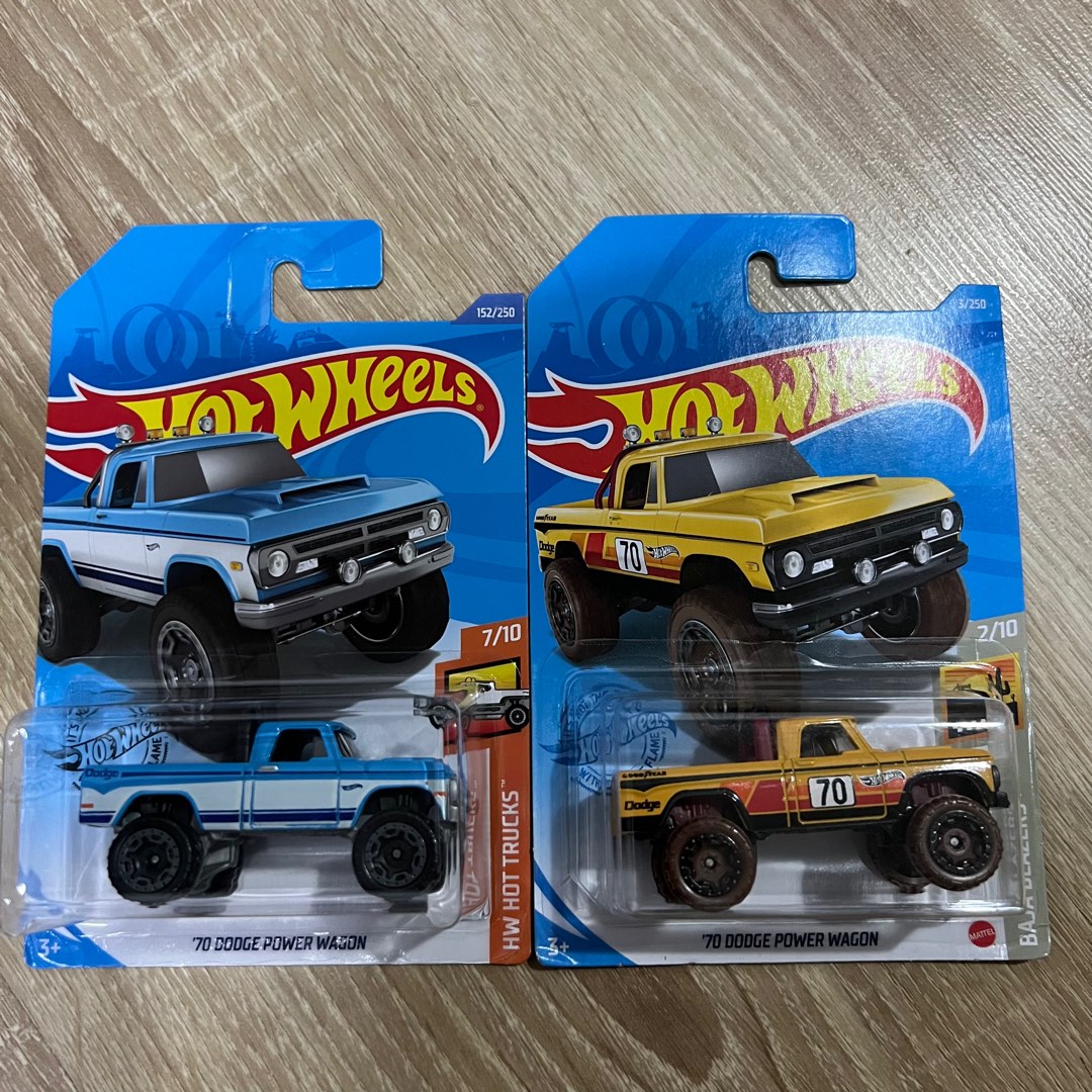 Hot wheels 70 on sale dodge power wagon