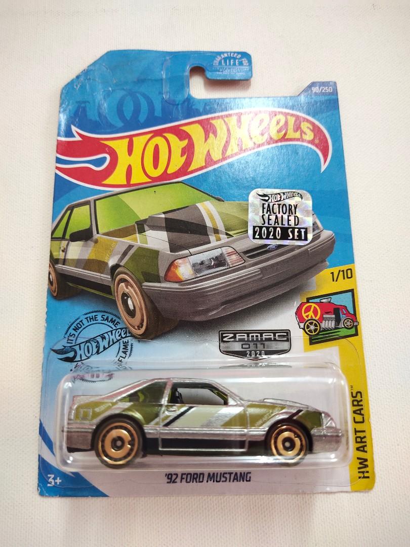 Hot wheels on sale 1992 ford mustang
