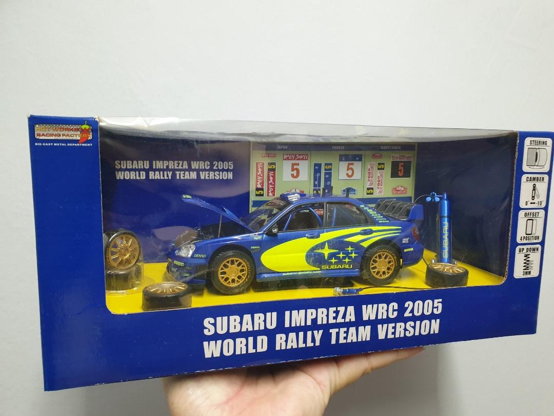 Hotworks 1/24 Subaru Impreza WRC STI 2005, Hobbies & Toys, Toys