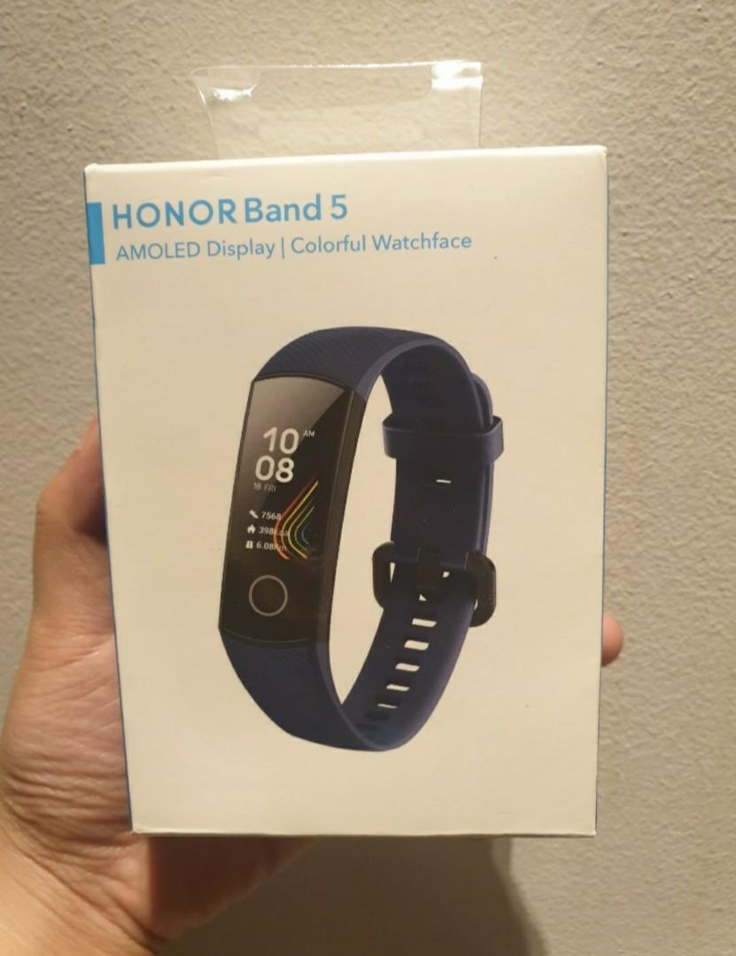 Honor band best sale 5 black