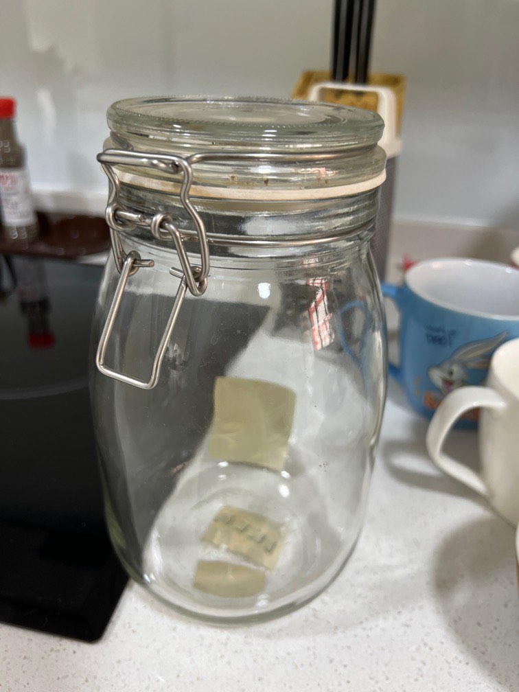 IKEA Air tight Glass Jars, TV & Home Appliances, Kitchen Appliances