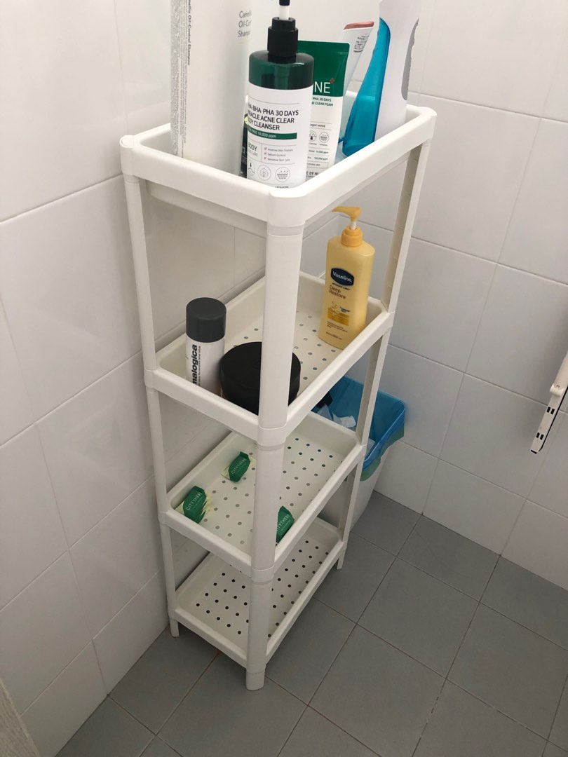 IKEA bathroom shelf, Furniture & Home Living, Bathroom & Kitchen