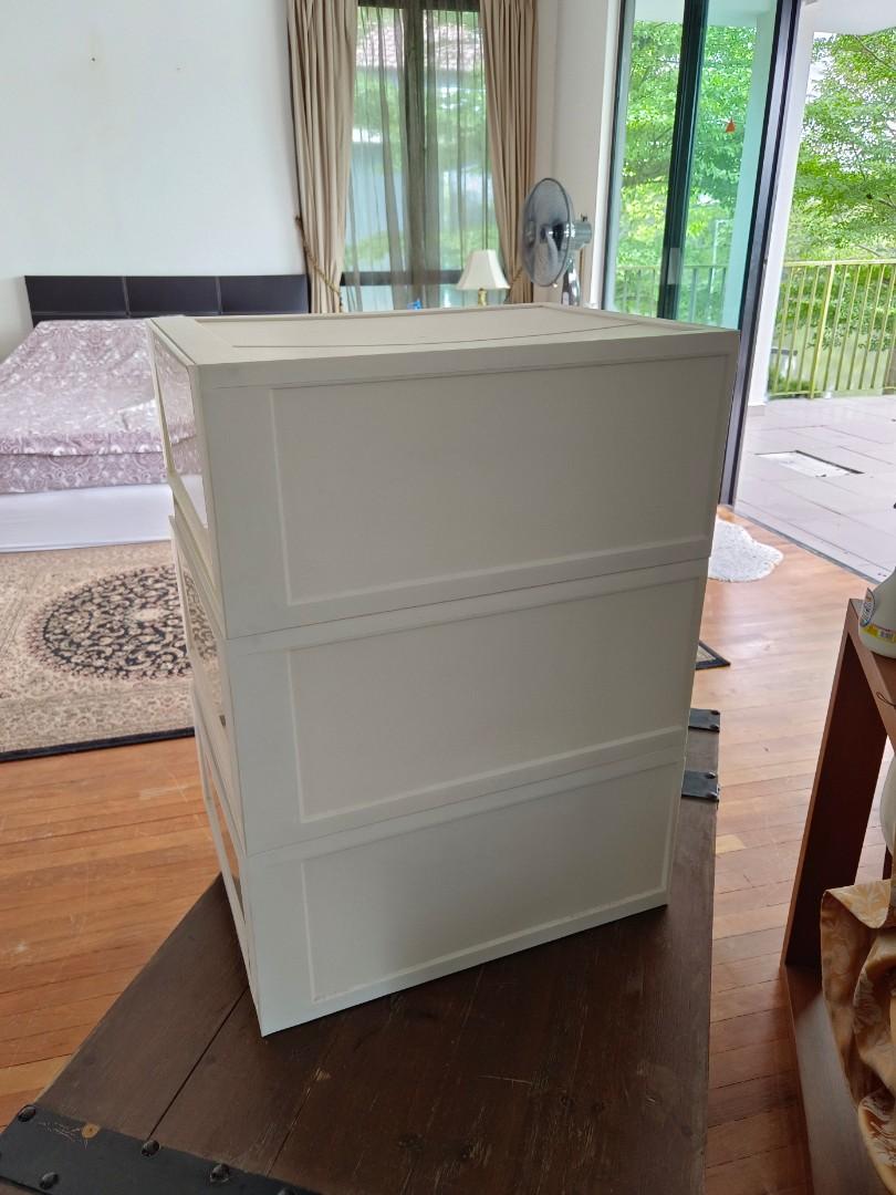 Ikea stackable pullout storage units, Furniture & Home Living, Home