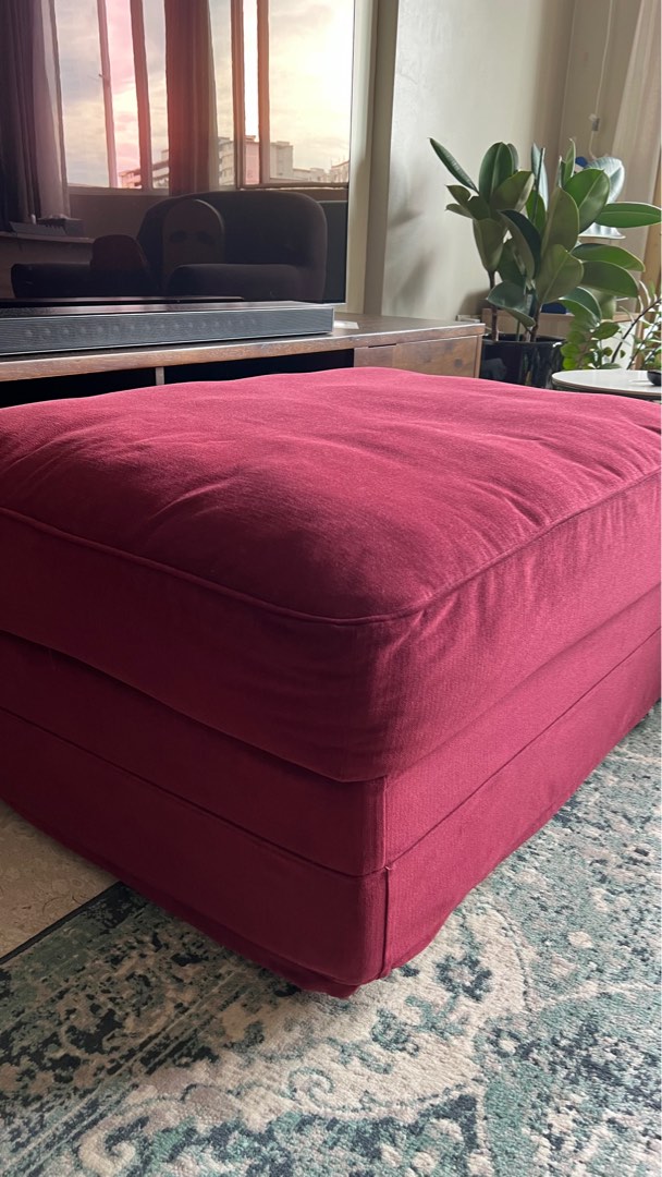 Ikea storage ottoman, Furniture & Home Living, Furniture, Other Home