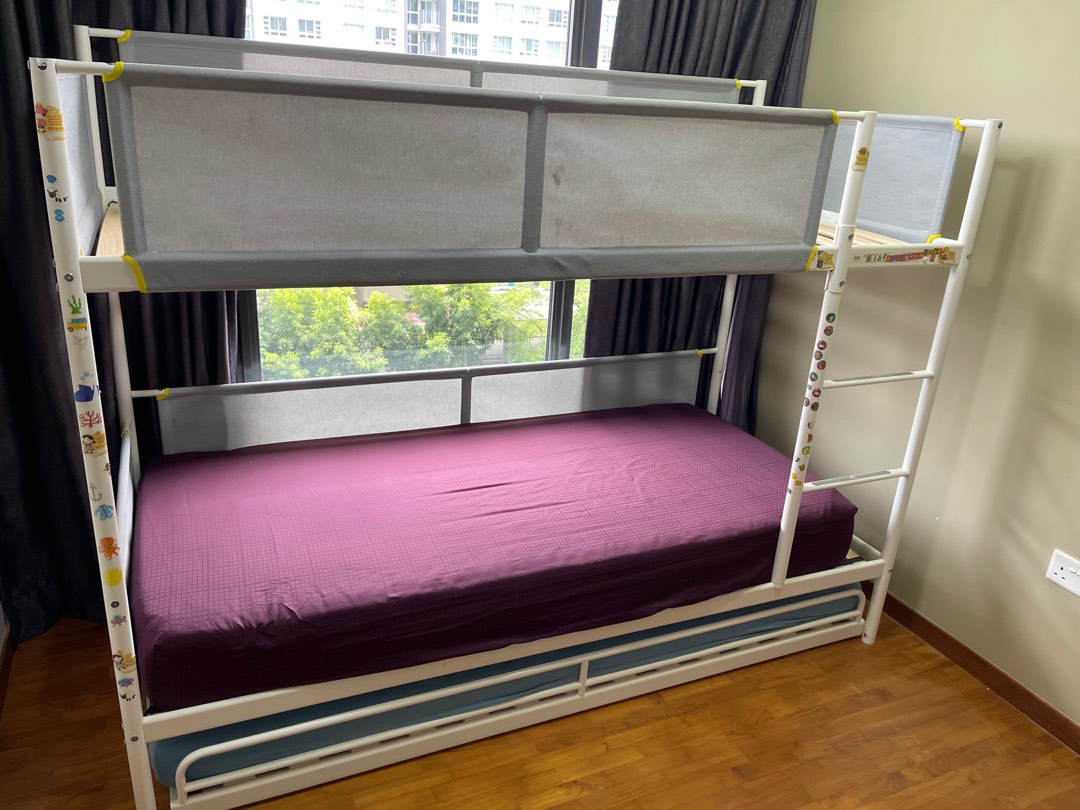 Vitval bunk bed frame with deals underbed