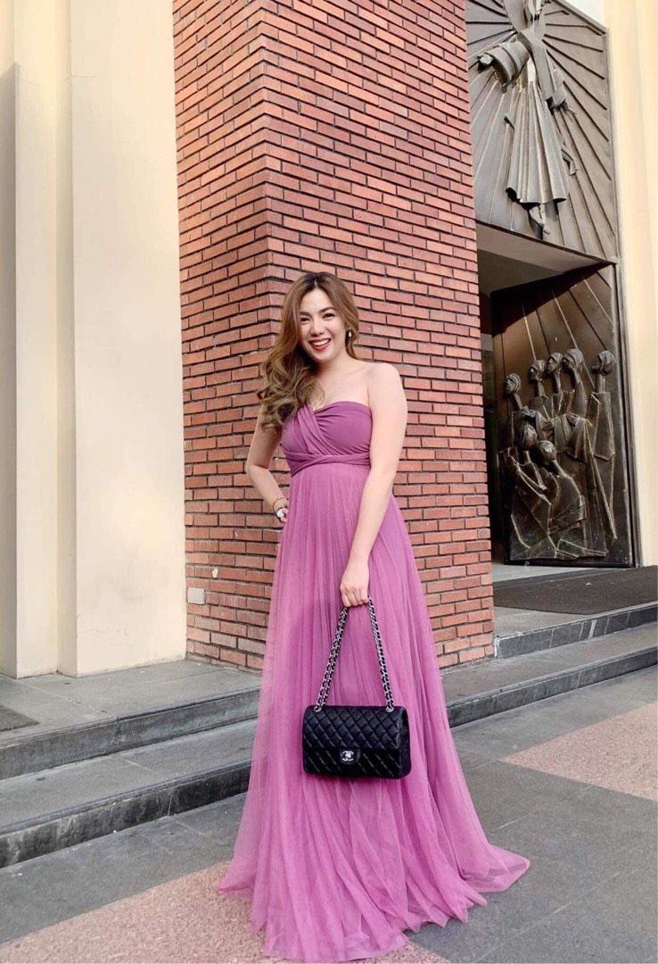 Infinity Dress Tulle Lilac