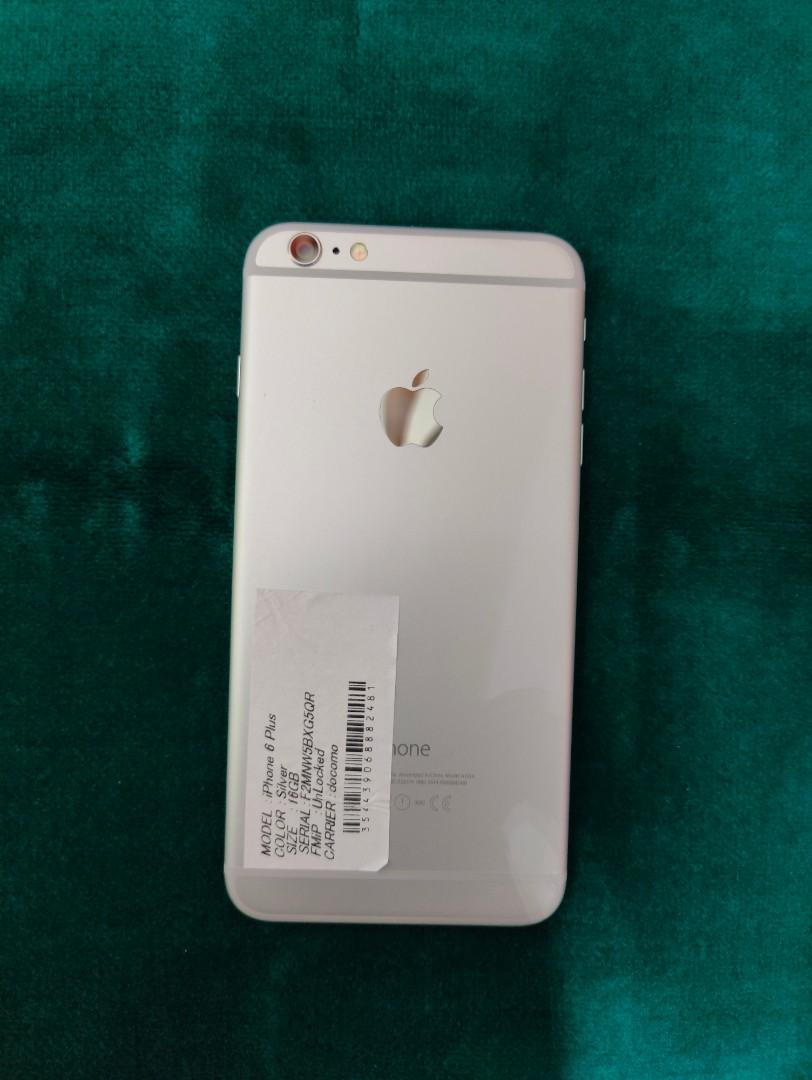 iPhone 6 Silver 16 GB docomo - スマートフォン本体