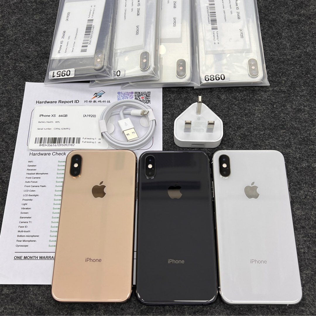 iPhone XS 256GB 港行全原裝*鋪頭提供一個月保養（數量多歡迎上黎揀機