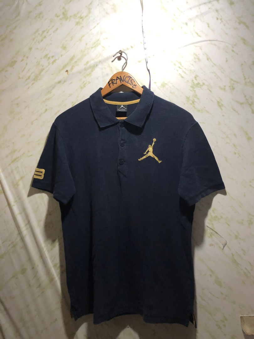 jumpman golf polo