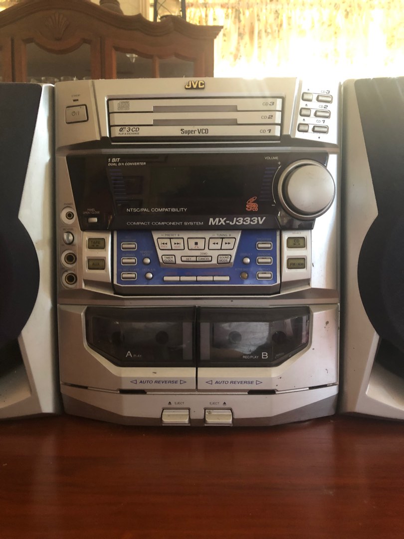 JVC Compact Component System, Audio, Soundbars, Speakers & Amplifiers
