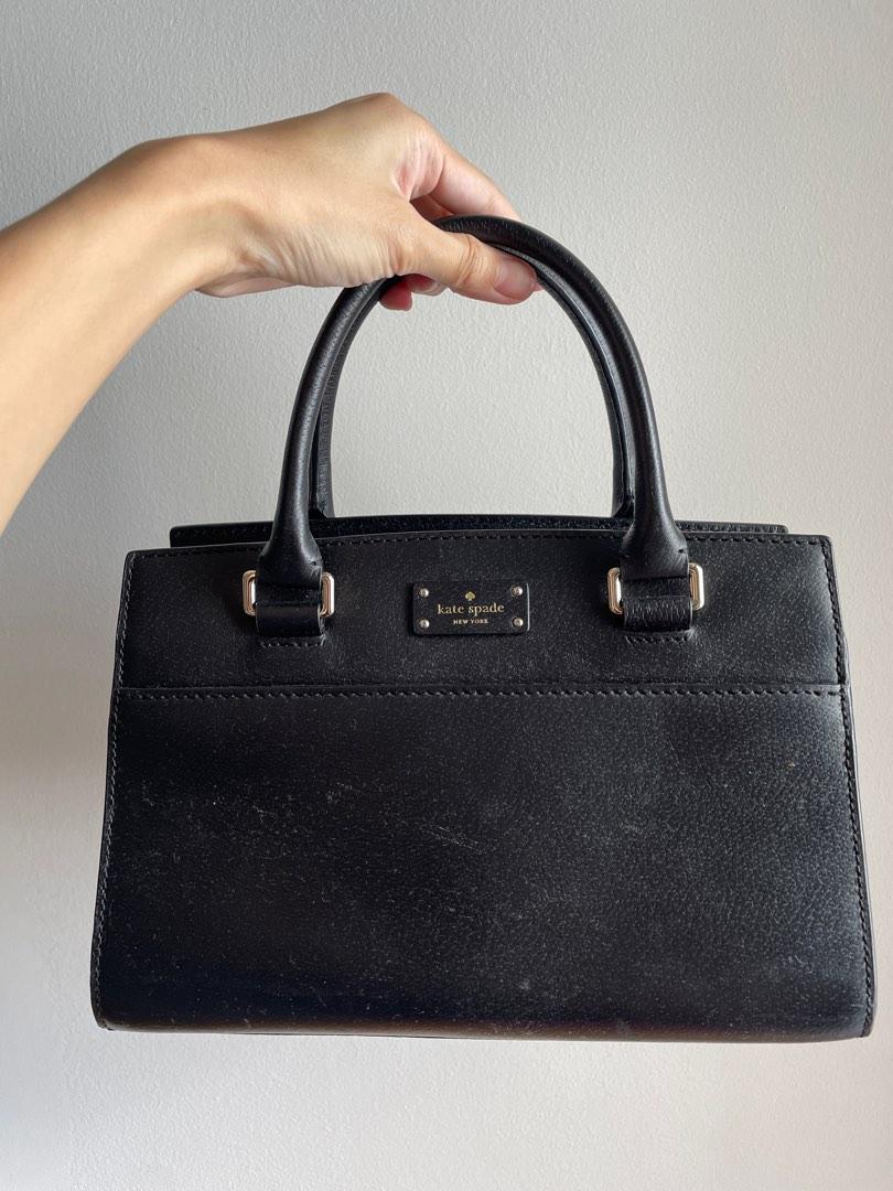 Kate spade doctor bag black