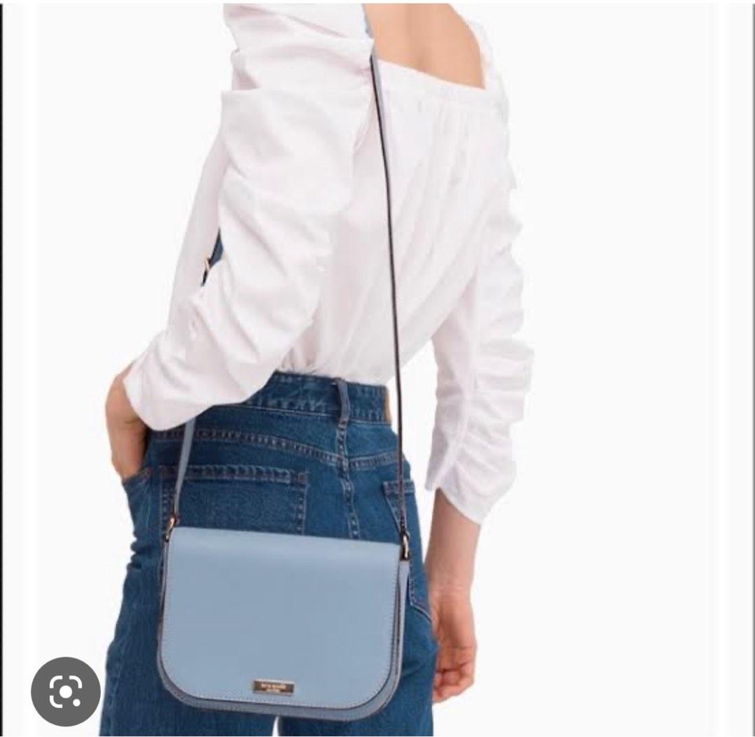 Kate Spade Laurel Way Large Carsen Saffiano Leather Crossbody Bag -  Cloudcover, Luxury, Bags & Wallets on Carousell