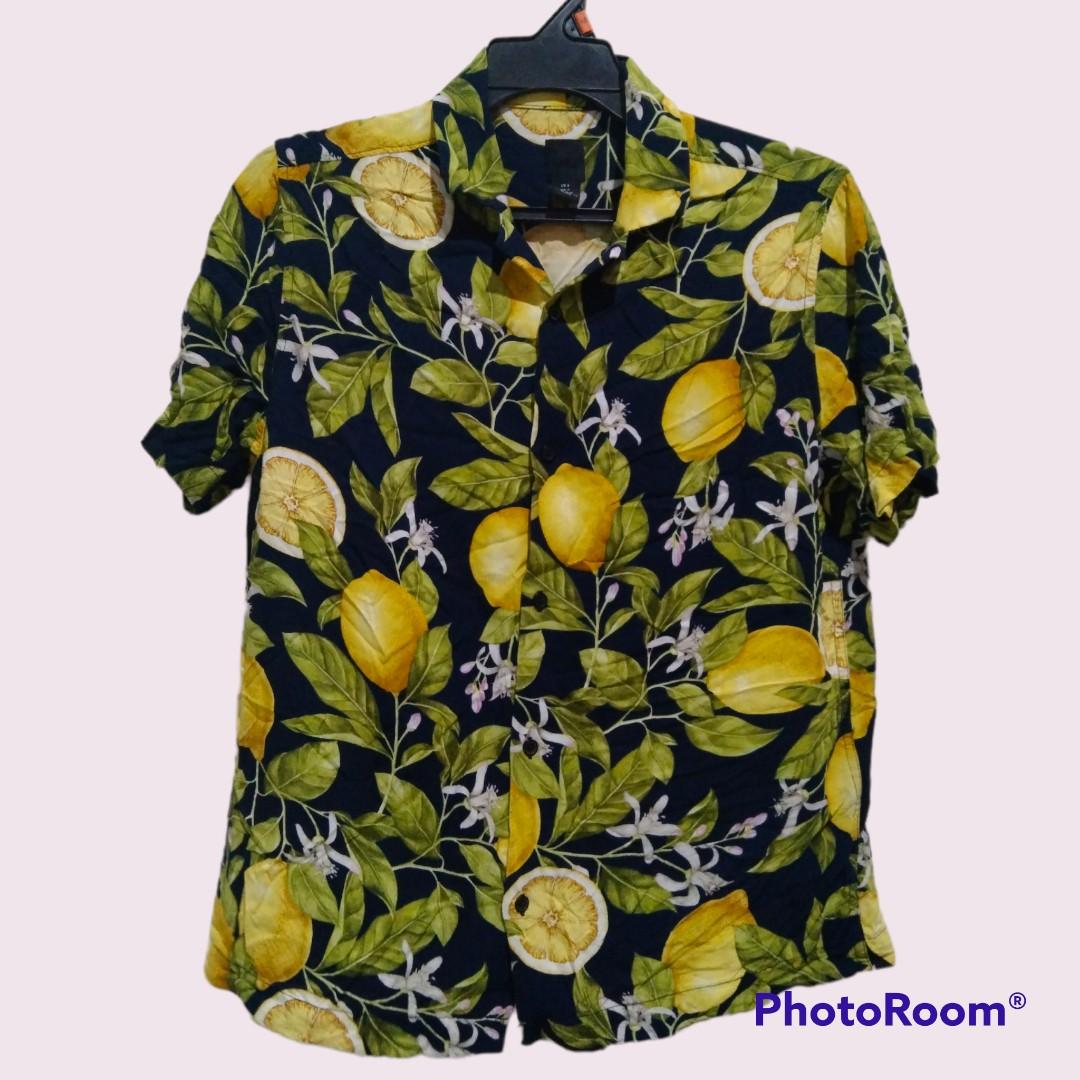 H&m lemon outlet shirt mens