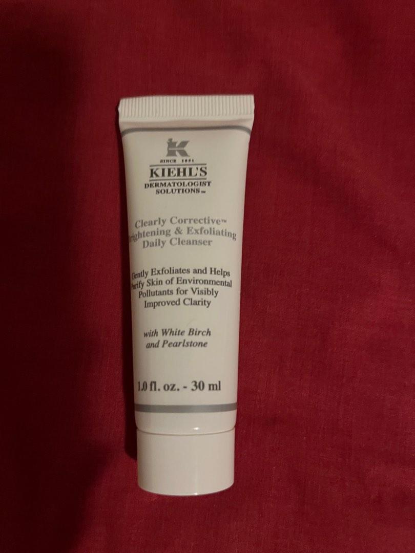 Kiehl’s Clearly Corrective facial cleanser travel size, Beauty & Personal Care, Face, Face Care
