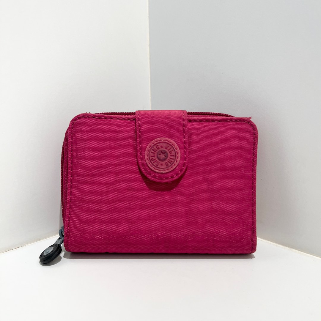 Kipling fuchsia pink wallet, Women's Fashion, Bags & Wallets, Wallets
