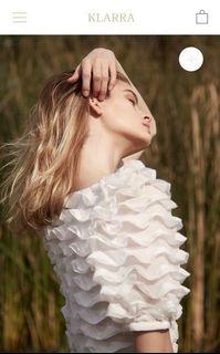 Klarra wave textured top M